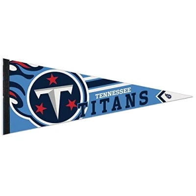 Image of Wincraft Tennessee Titans Big Logo Premium NFL Pennant