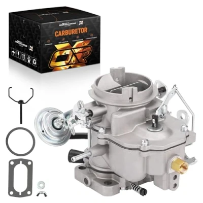 Image of maXpeedingrods 2 Barrel Carburetor Carb for Dodge Chrysler 318 V8 5.2L 6CIL Engine 1967 1980 Manual Choke BBD