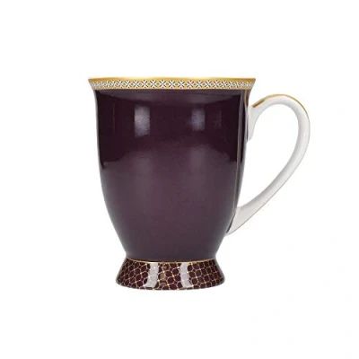 Image of Maxwell &amp; Williams Teas C’s Kasbah Coffee Mug in Gift Box, Porcelain, Violet, 300 ml