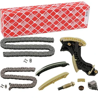 Image of 2710500611, 2710500611S7, A2710500611, A2710500611S7 Timing chain Kit FEBI BILSTEIN 44975 Simplex, with lock MERCEDES BENZ: C Class Saloon