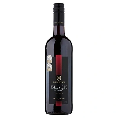 Image of McGuigan Black Label Shiraz Australian Red Wine 75cl Bottle