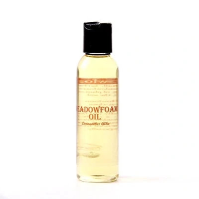 Image of Mystic Moments Meadowfoam Carrier Oil 125ml Pure &amp; Natural Perfect For Hair, Face, Nails, Aromatherapy, Massage and Dilution Vegan GMO Free