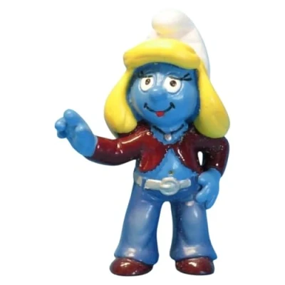 Image of Trendy Smurfette from the Schleich Smurfs