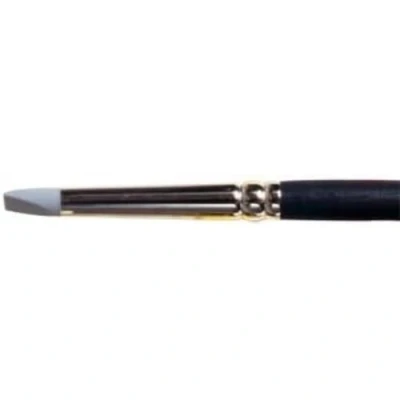Image of Colour Shaper Flat Chisel 6 Extra Firm Painting Brush Black, CSH14406,Large