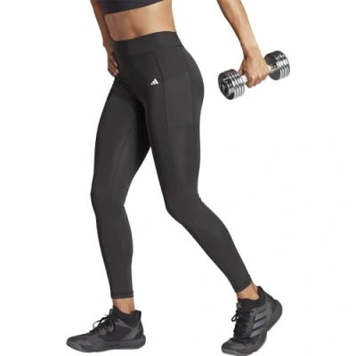 Image of adidas Women&#039;s Optime 7/8 Leggings, black, XS Short