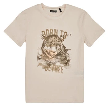 Image of IKKS TEE Print Tshirt for kids, Size: 3y, Ecru