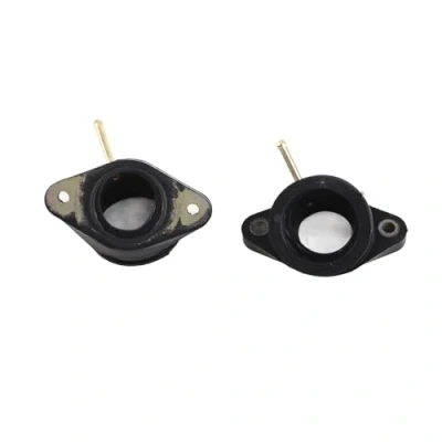 Image of 2 Pcs Motorcycle Carb Intake Manifold Boot carburetor Interface Adapter for Yamaha XV400 XV500 XV535 accessories