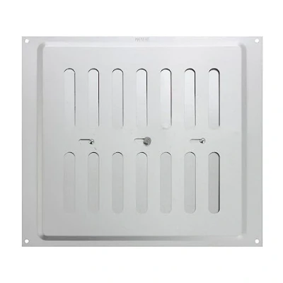 Image of MAP Vents 939 31 Metal Adjustable Vents, Silver, 9 x Inches (229 mm 229 mm)