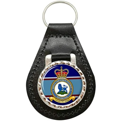 Image of RAF Station Binbrook Leather Key Fob