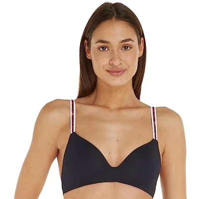 Image of Tommy Hilfiger Women Bra Non Wired, Blue (Desert Sky), 70A