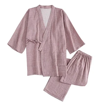 Image of un brand Men&#039;s Japanese Kimono Loose Casual Home Pajamas Nightwear Size XL O61