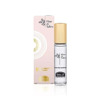 Image of Helan Fior di Talco Perfume for Women with Citrusy Notes, Eau de Parfum Floral Scents, Travel Bottle, Holiday Essentials Women, Feminine Fragrance Made in Italy, 10 ml