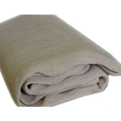 Image of Cotton Dust Sheets for Painting &amp; Decorating Drop Cloth Paint Cover Furniture Washable and Reusable (Cotton, 12ft x 9ft / 3.50m 2.60m 5 Pack)