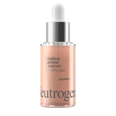 Image of NEUTROGENA Healthy Skin Radiant Primer and Serum with Peptides 1 fl oz (30 ml)