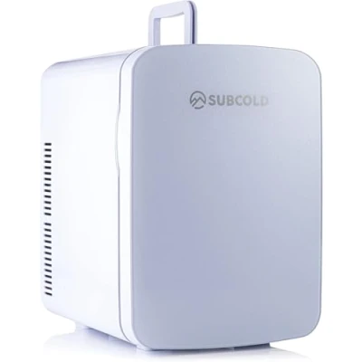 Image of Subcold Ultra 15 Mini Fridge Cooler &amp; Warmer 3rd Gen 15L capacity Compact, Portable and Quiet AC+DC Power Compatibility (White)