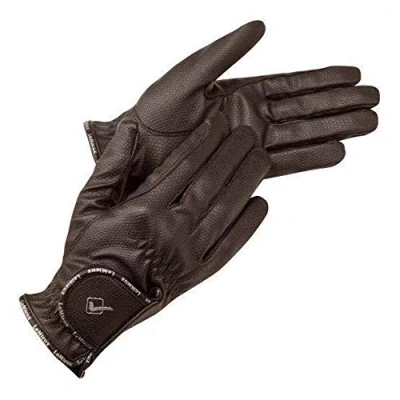 Image of LeMieux Pro Touch Classic Riding Gloves Brown Small