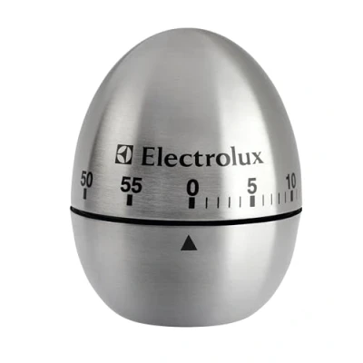 Image of Electrolux Satin Metal Egg Shaped Cooking Timer