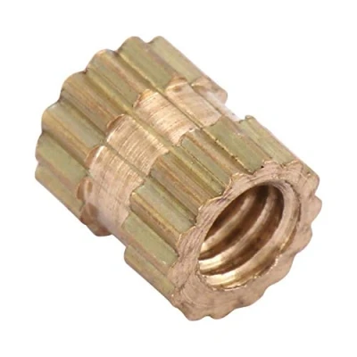 Image of M2.5 Thread Brass Knurled Threaded Insert Embedment Nuts Assortment Kit(M2.5 * 3 3.5（100pcs）)