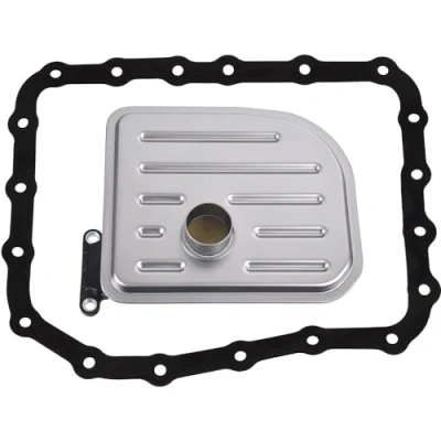 Image of 463213B000, 463213B000S1 Hydraulic Filter Set, automatic transmission BLUE PRINT ADBP210078 with oil sump gasket KIA: Optima / K5, SORENTO 3