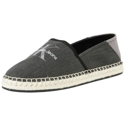 Image of Calvin Klein Jeans Espadrilles, Women&#039;s, Size: 6, Black/stormfront Cotton