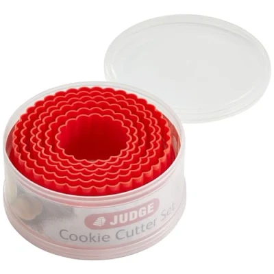 Image of Judge Coloured Round Cutters (Set Of Six)