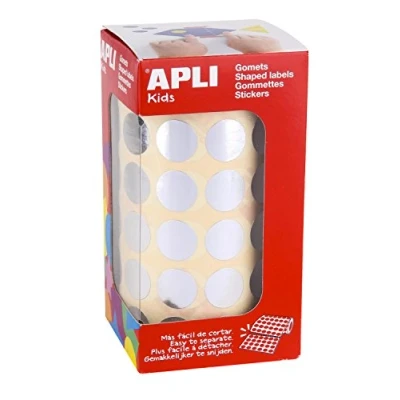 Image of APLI Kids 11630 Roll of Round Elastics, 15 mm, Silver