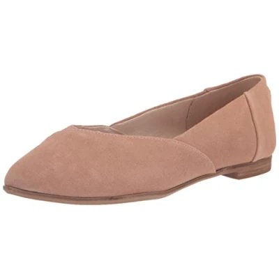 Image of TOMS Women&#039;s Jutti Neat Ballet Flat, Buck Brown, 7 UK