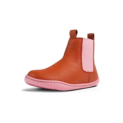 Image of Camper Peu Cami Kids K900326 Chelsea Boot, Medium Red, 4 UK