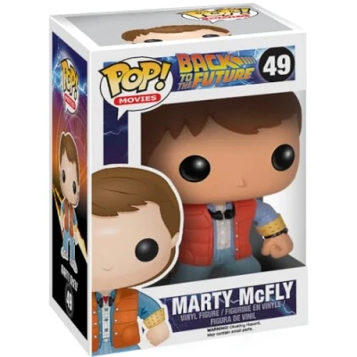 Image of POP! Vinyl Back to the Future Marty McFly Character Figures Miniature 3400