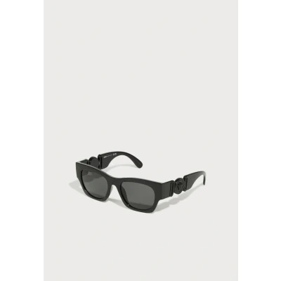 Image of Versace Unisex Sunglasses, Size: 52, Black