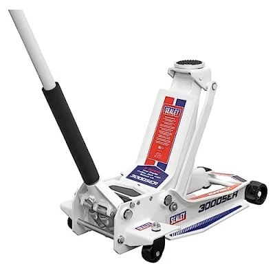 Image of Sealey Trolley Jack 3 Tonne Low Profile Rocket Lift