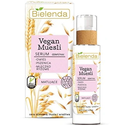 Image of BIELENDA VEGAN Muesli Matting Serum Wheat + Oats Rice Milk