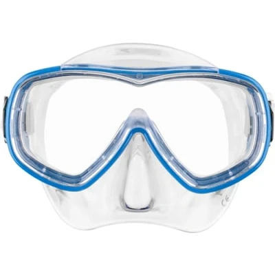 Image of Cressi Boys Piumetta Kid Mask Diving Masks, Clear/Pink, 3 7 years