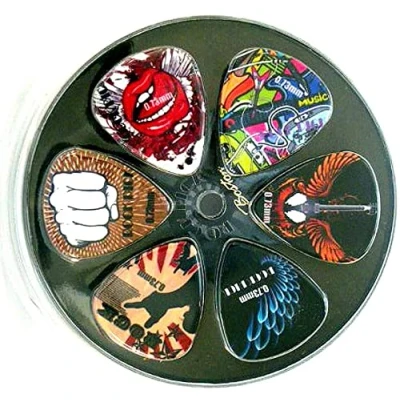 Image of Clearwater Medium Guitar Picks Rock Pick Plectrums 0.73mm (Pack of 6 Picks) pouch wallet refill