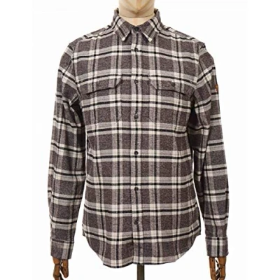 Image of FJALLRAVEN F82978 030 Övik Heavy Flannel Shirt M Dark Grey