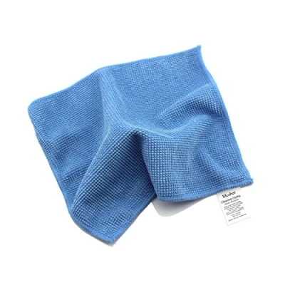 Image of Mcsher Microfiber Cleaning Cloths 6 Pack, Blue, 6&quot;x 7&quot; Inch