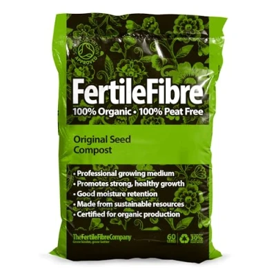 Image of Original Seed Compost 60 Litres From The FertileFibre Company 100% Peat Free