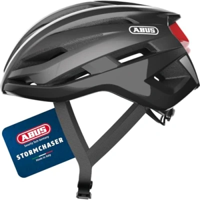 Image of ABUS StormChaser Racing Bike Helmet Lightweight and Comfortable Bicycle for Professional Cycling Women Men Red, Size L