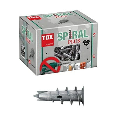 Image of TOX plasterboard dowel Spiral Plus 37, 50 pieces, 06800021