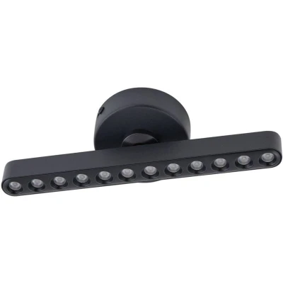 Image of Lindby LED spotlight Eldrin, black, 1 bulb, light points