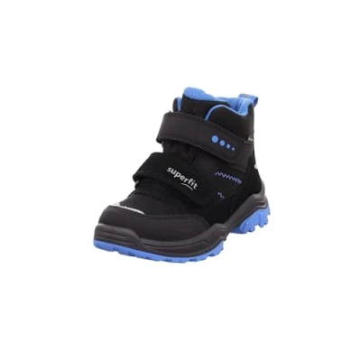 Image of Superfit Jupiter Lightly Lined Gore Tex Sneaker, Black Light Blue 0000, 8.5 UK Child