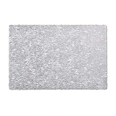 Image of Zeller Weave 26998 Place Mat 45 x 30 cm Plastic Silver