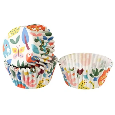 Image of Wild Wonders Cupcake Cases (Pack of 50)
