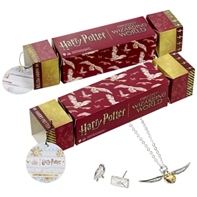 Image of Carat RS091455 HARRY POTTER Cracker Cadeau Collier &amp; Boucles d&#039;Oreilles Hedwig,multicolour