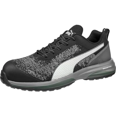 Image of PUMA Safety Charge Black Low Shoe Size 7.5