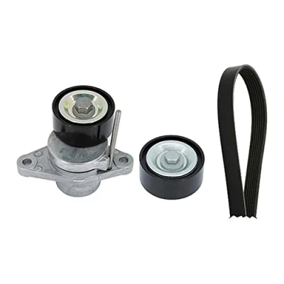 Image of 117206746R, 117206838R, 117206842R, 117502781R, 119233042R V ribbed belt set INA 529 0366 10 Check alternator freewheel clutch &amp; replace if necessary