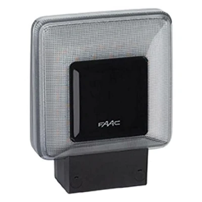 Image of FAAC 410029 Lampeggiante XLED 230V 115V 24V Led Antenna Integrata 433Mhz / 868Mhz