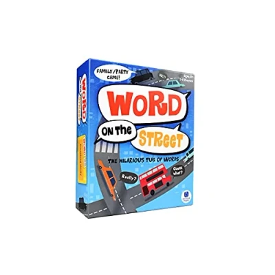 Image of Coiledspring Games Word on the Street Party Game Ages 10+ 2 8 Players 20 Minutes Playing Time
