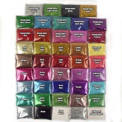 Image of 25g Single Packet of Ultra Fine Glitter in One Colour (Snow White)