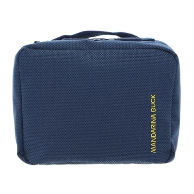 Image of Mandarina Duck Zephyr NECESSAIRE, Unisex Cosmetic Bag, Dress Blue, P10OTN02